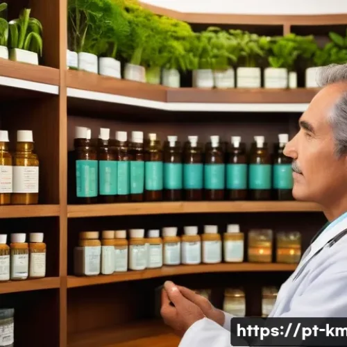Home 32 한의학 실습 케이스 발표 - A serene traditional medicine clinic scene in Brazil, featuring a skilled therapist examining a midd...